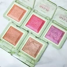 Blush Marble Bloom Linha Silk Skin by Ruby Rose - Blush Iluminador Cintilante Compacto