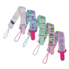 Kit 2 prendedor de chupeta bico para Bebê criança