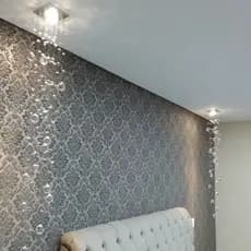 Kit 2 Lustres Pendente de Cristal Com  Até 1,30 Metros de Altura c/ 2 Lâmpadas GU10 Branco Quente