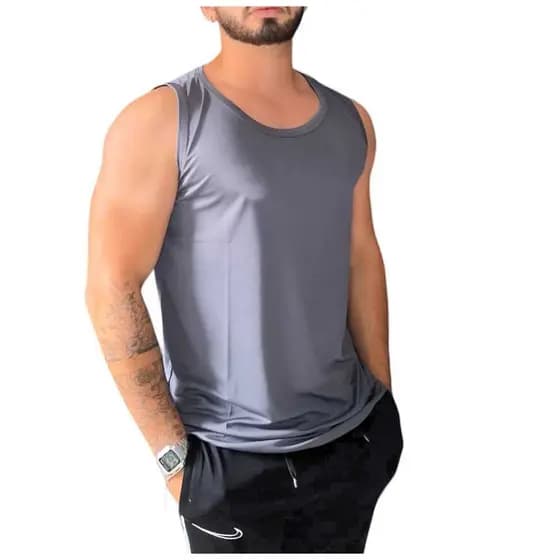 Grande Oferta Kit 3 camiseta Regata Malha Fria Dry Fit Masculina