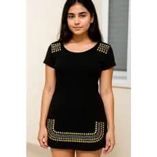 Oferta Shorts E Vestido camiseta Feminino Promoção