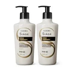 Combo Siàge Cica-Therapy: Shampoo 400ml + Condicionador 400ml Eudora