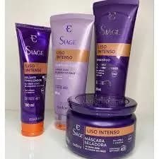 Kit Siáge Liso Intenso: Linha Completa 4 Produtos Eudora (SH/COND/SELANTE E MASCARA)