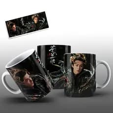 Caneca ator  Dylan Wang - Personagem: Dongfang Qingcang - Cdrama - Amor Entre Fada e Demônio - Love Between Fairy and Devil - Drama chinês - Dorama - dorameiras