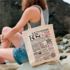 Sacola Ecobag algodão The Rose - versão exclusiva 2025