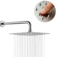 Ducha Água Fria Em Inox 304 Para Aréa Externa Piscina Sauna