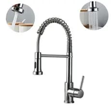 Torneira De Bancada Gourmet De Cozinha Luxo Água Fria Croma