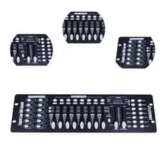 Mesa Controladora Iluminação Luz Dj Efeitos 192 Canais Dmx 512 Strobo