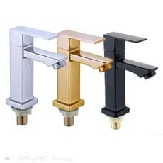 Torneira De Banheiro Lavabo Luxo Metal Cromada Preta Dourada Rose Moderna
