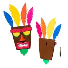 Máscara Aku Aku Crash - Decoração ENVIO IMEDIATO