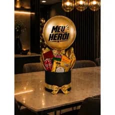 Adesivo Vinil Meu Herói | Pais | Envio Imediato