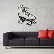 Adesivo Decorativo Patins Rodas Retro
