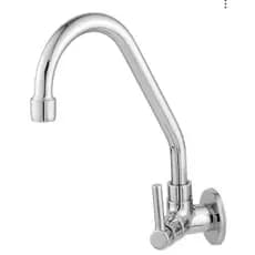 Torneira para cozinha, banheiro, lavanderia, lavabo em Abs de parede  Cromada- FC-80