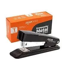 Kit  Grampeador  Metal + 5000 Grampos  26/6  Galvanizados Leo&Leo  Escritório  Escola Papel Grampear