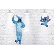 Pijama Fantasia Kit Dino, Stitch Disney + Pantufa Garra