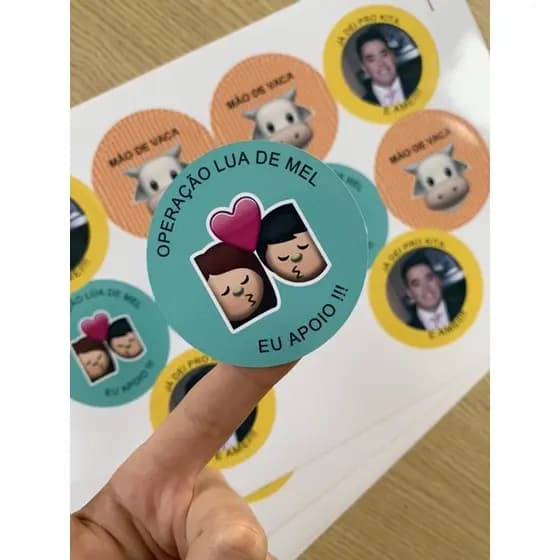Adesivos para gravata casamento kit com 50 unidades