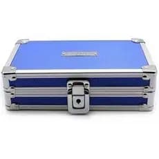 Mala Cofre Com Chave Vaultz Portátil Resistente Azul 803150