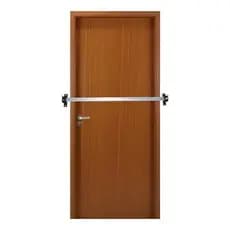 Tranca Antifurto Para Porta Completo (2 Suportes + 1 Barra)