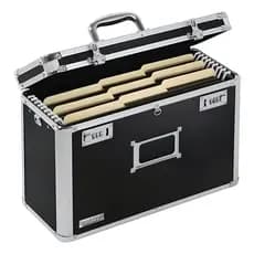 Caixa Pasta Suspensa Vaultz com Segredo 42x29x17cm Para Documentos 803148