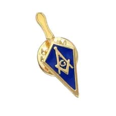 Pin Broche Maçom Maçonaria Maçônico Trolha Colher Pedreiro