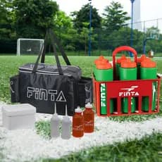 Kit Bolsa Massagem Térmica Com  Cesto Completo Esporte Futebol Campo Quadra Escolinha Futebol