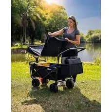 Carrinho Montclair Dobrável Portátil Multiuso Articulado com Camada 80kg