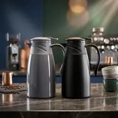 Garrafa Térmica Roma 1 Litro Manter Bebidas Quentes Frias Durabilidade Cores Variadas