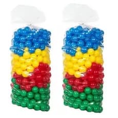 100 Bolinha Plástica Colorida 76mm  Piscina de Bolinhas Envio Imediato