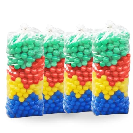 Bolinhas P/ Piscina 200 Un Melhor Material Não Amassam