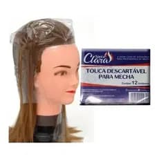 Touca para Mecha Descartável 12 Unidades.