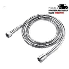 Engate Flexível 1,20 Aço Inox Mangueira Para Ducha Higiênica