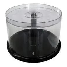 Tubo Vazio de 50 unidades Para Armazenar Midias cd e dvd