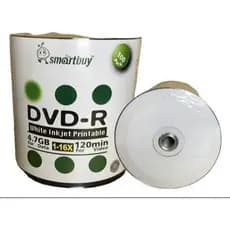 Smartbuy 200 Dvd-r Virgin Imprimível 200 Unidades