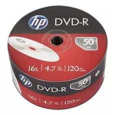 10 unidades de Mídia Virgem DVD-R Nos Envelopes HP Grava Jogo