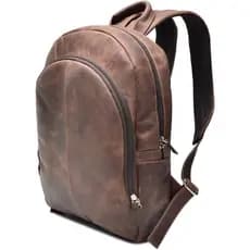 Mochila Executiva em Couro Legítimo Masculina Porta Notebook