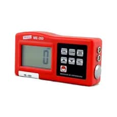 Medidor Espessura Chapas Ultrassónico Diversos Materiais Velocidade Me-260 Portátil Instrutherm