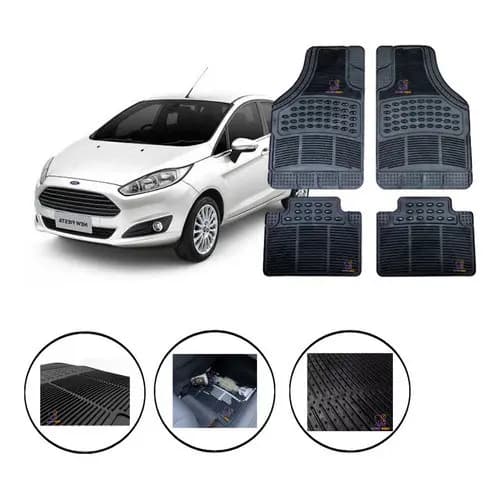 Jogo Tapete Carpete Borracha Ford New Fiesta 2011 A 2017