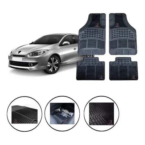 Jogo Tapete Carpete Borracha Renault Fluence 2011 A 2018