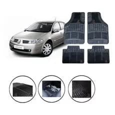Jogo Tapete Carpete Borracha Renault Megane 1998 A  2013