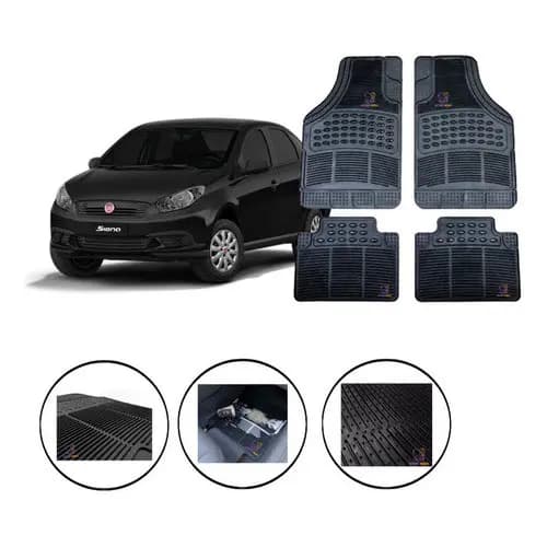 Jogo Tapete Carpete Borracha Fiat Siena 1998 A 2020