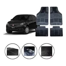 Jogo Tapete Carpete Borracha Fiat Siena 1998 A 2020