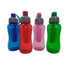 Garrafa Squeeze Ice Bar Garrafa Squeeze C/ Tubo De Gelo 600