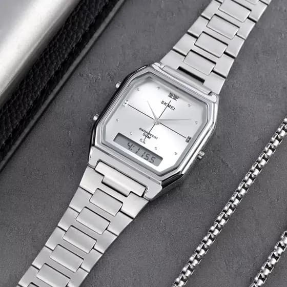 relógio feminino original SKMEI aço inoxidáveis
