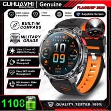 smartwatch T-REX 3 prova d'água 5ATM tela amoled chamadas bluetooth