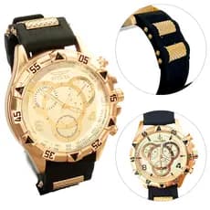 Relogio Masculino Aço Inoxidável Invicta Pulseira Silicone