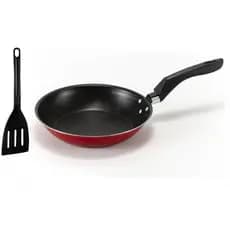 Frigideira  Francesa antiaderente teflon 18 cm com espátula de nylon