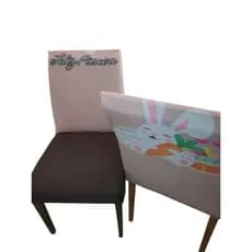 Capa de Cadeira para Mesa de Jantar - Páscoa - Dia das Mães - Natal e Ano Novo