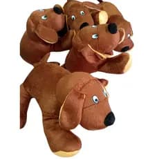Cachorro sapeca bichinho de pelúcia - bicho em modelo de cãozinho - brinquedo  para criança ou pet