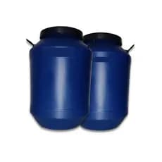 Bombona Tambor Barril Plástico 50L Reutilizável C/ Tampa Kit Com 2 Peças Uso Geral
