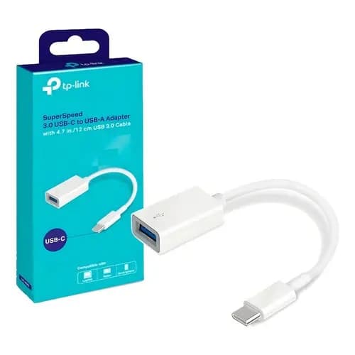 Adaptador Tp-link Uc400 Usb-c P/ Usb 3.0 Tablet iPad Note O Cabo TP-Link UC400 USB-C para USB 3.0